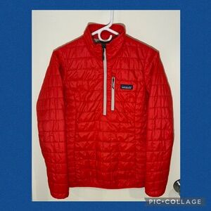Patagonia Nano Puff®️ Pullover Quarter Zip Jacket